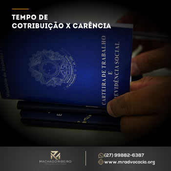 TEMPO DE CONTRIBUIÇÃO E CARENCIA PREVIDENCIA SOCIAL